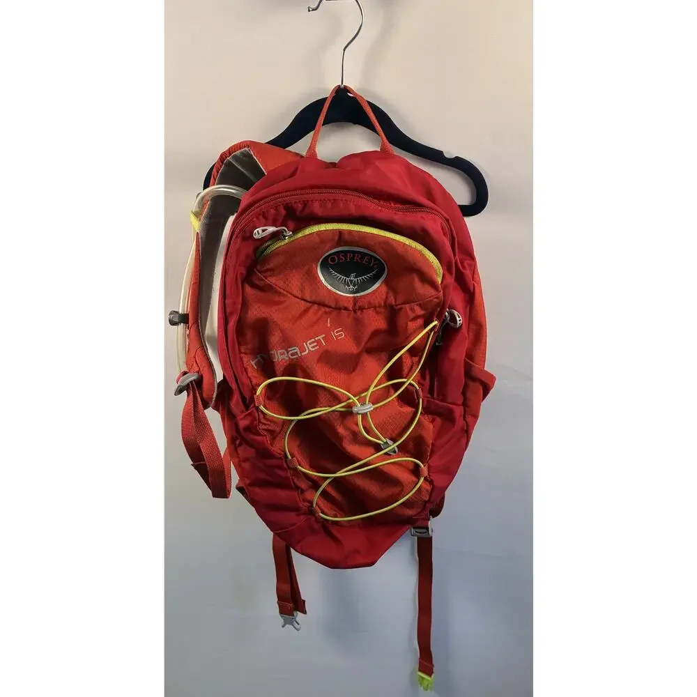 Osprey Kids HydraJet 15 Hydration Pack Backpack Red w/ 1.5L Hydraulics Reservoir